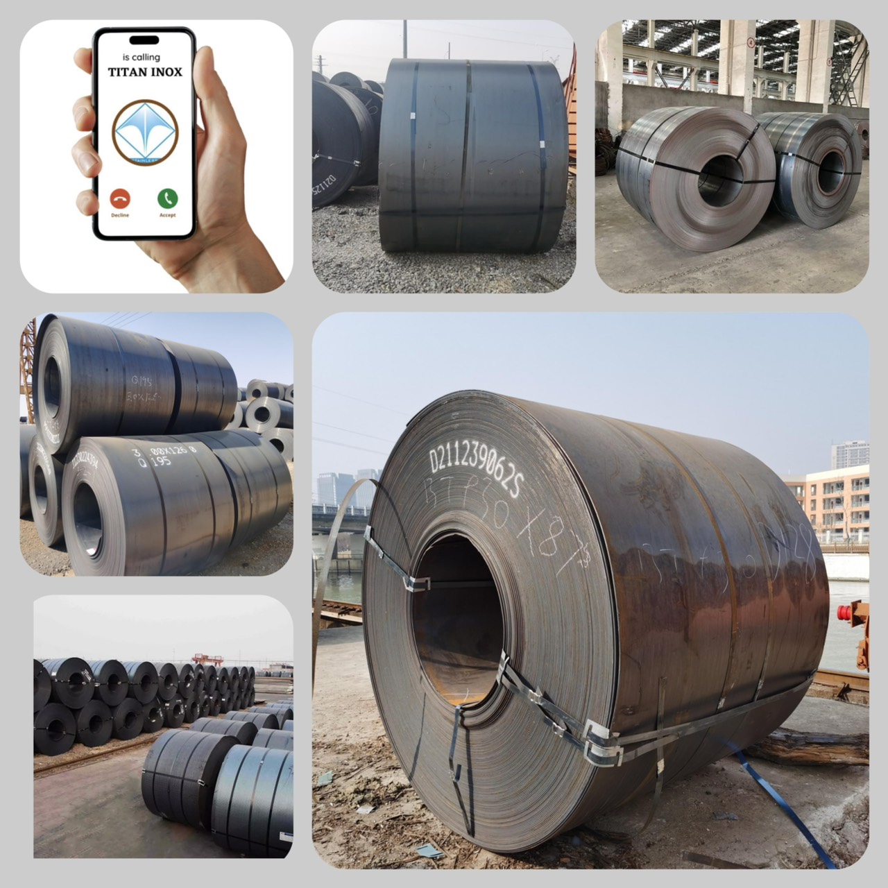 Thép cuộn - Công Ty TNHH Một Thành Viên Vật Liệu Titan